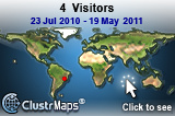 Locations of visitors to this page